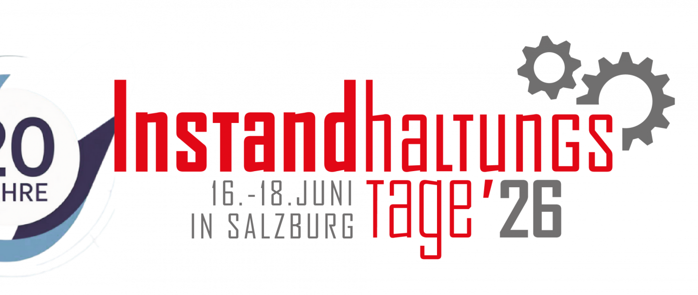 Banner Instanhaltungstage 2026 mit Datum in Hell